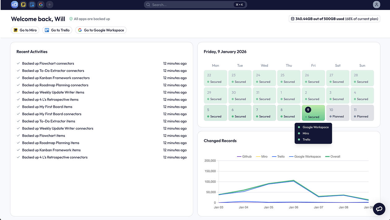 ProBackup for Miro  Illustration #1